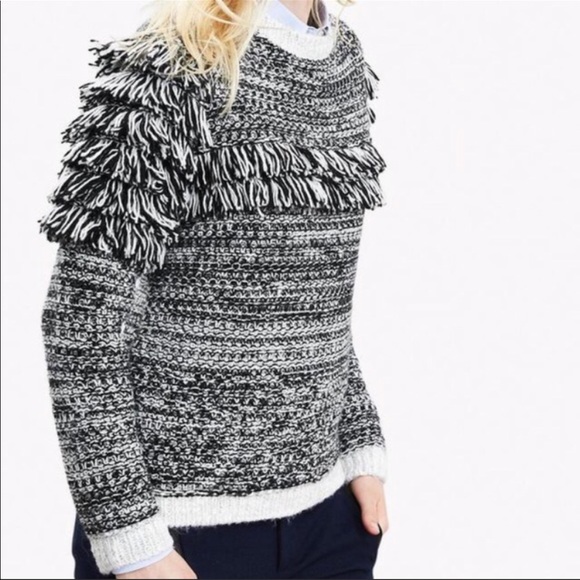 Banana Republic | fringe sweater - Picture 2 of 6